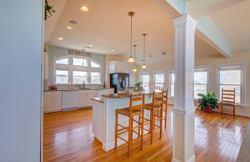 Carolina Dunes House | 2869 - Seascape, Oceanfront home, private heated pool complete with swim up bar & in-pool seating