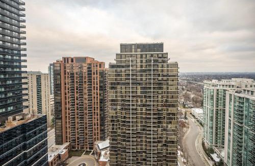 Willowdale Apartment | 2BD 2BR Panoramic View Sheppard Metro Free parking