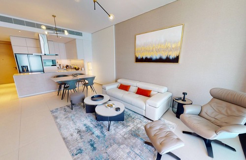 Jabal Ali 2 Apartment | 2BR Beachfront Apt w/Ain Dubai Views at JBR