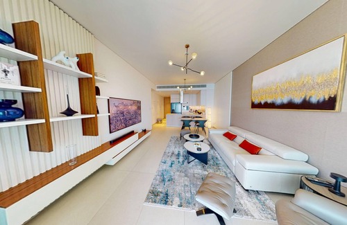 Jabal Ali 2 Apartment | 2BR Beachfront Apt w/Ain Dubai Views at JBR