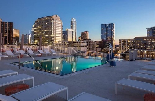 Civic District Condo | 2BR Presidential | Downtown Austin | Rooftop Pool