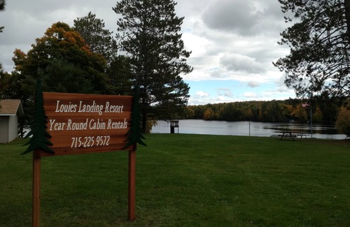 Hayward Cabin | #2Lakeside Cabin W/Beautiful Views Of Moose Lake ~ Private Dock with Boat launch