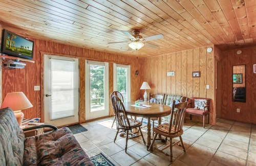 Hayward Cabin | #2Lakeside Cabin W/Beautiful Views Of Moose Lake ~ Private Dock with Boat launch