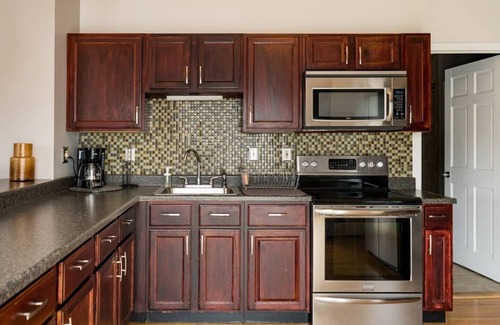 Manitowoc Apartment | 2nd floor loft near the lake!