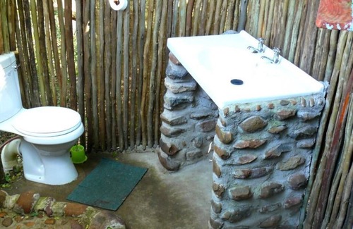 Thorny Bush Game Reserve Cabin | 3 bed bush-tent under 3 trees, for couple plus chaperone. Free lion/hyena sounds