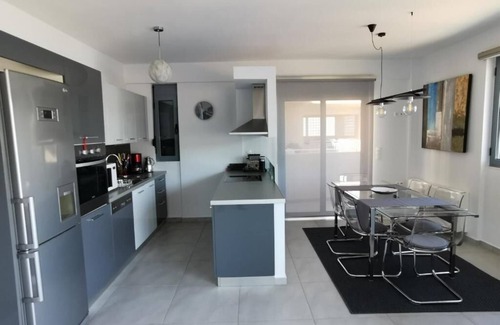 Amfilochia Condo | 3-bedroom family friendly duplex panoramically overlooking beautiful Amfilochia