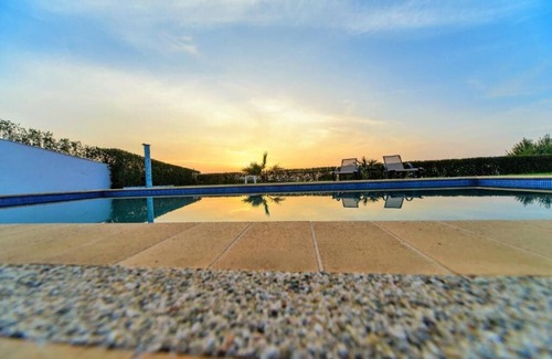 Haniotis Villa | 3- Bedroom Villa with private pool, close to sandy beach! Pet-Friendly!
