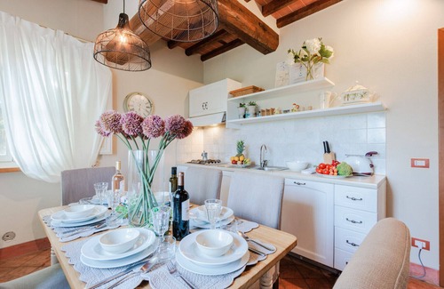 Lucca Villa | 3 Bedrooms Farmhouse with Shared Pool in the Fattoria Sardi Wine Resort in Lucca