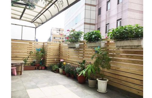 Zhongshan Condo | 3 BR 2 Baths apt huge balcony close Min Quan W. Rd