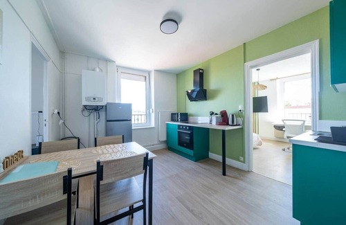 Homecourt Apartment | 3. Elodie - Cosy 4 pers' - Station - Wifi - 3 beds