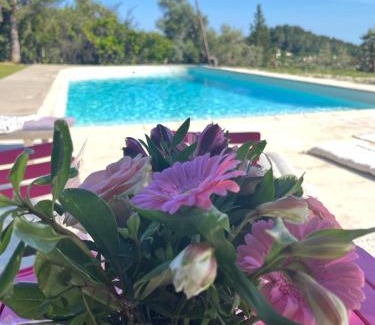 Le Plan-de-Grasse Apartment | 3 pièces au 1er étage dans bastide grassoise