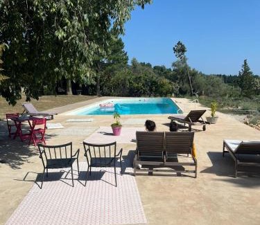 Le Plan-de-Grasse Apartment | 3 pièces au 1er étage dans bastide grassoise