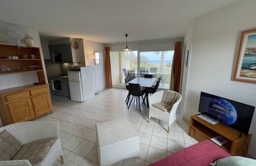 Saint-Cyprien Plage Apartment | 3-room apt for 6 with pool and direct beach access - Saint-Cyprien