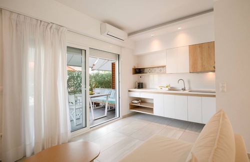 Olympiada Apartment | 300m from Olympiada Beach with a shared pool