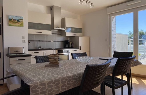 Pleherel-Plage-Vieux-Bourg Apartment | 353 - Bright T2 with breathtaking views of Cap Fréhel and Anse du Croc.