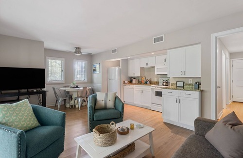 West Beach Village Condo | 3568 Seascape: 1BR, Screened Porch, Near Beach, Credit for Bikes/Beach Gear