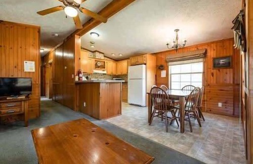 Neillsville Cabin | 3BR Riviera Cabin: Sleeps 6, Fully Furnished!