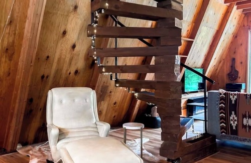 Finley Point Cabin | 3rd Generation A-frame cabin near Flathead Lake and Glacier Park