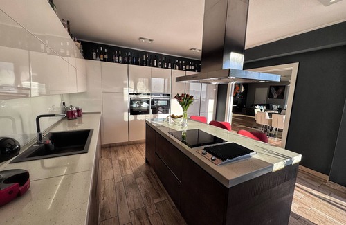 Hreljin Villa | 4-bedroom villa with indoor pool, spa area, fitness room, tennis court, AC, WiFi