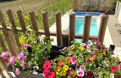 Vacqueyras House | 40 m2 detached house with private pool and parking space