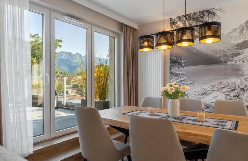 Zakopane Apartment | 405 Apartament Zakopiański z tarasem Sauna & Jacuzzi & Siłownia & Plac Zabaw