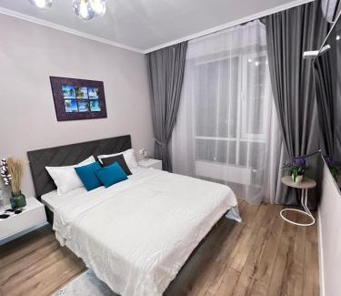 Almaty Apartment | 43 ЖК "Abay130" уютные, яркие апартаменты на Абая - Розыбакиева