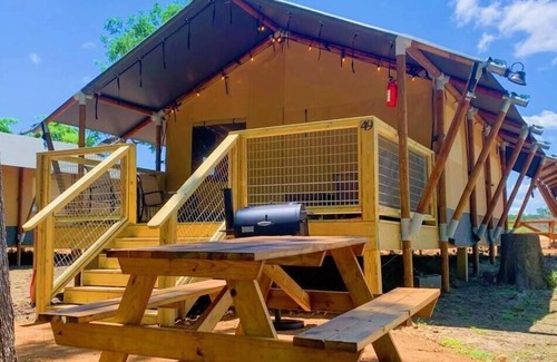 Fentress Cabin | #45Sons River Ranch Safari Cabin