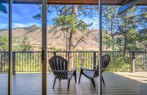 Cascade-Chipita Park House | 4BR Cabin Mountain Views with Fireplace