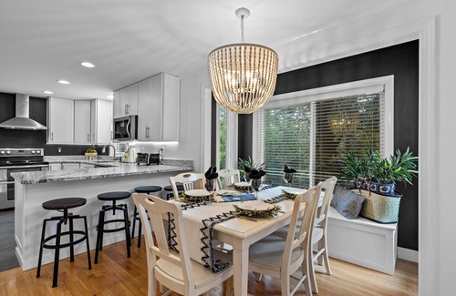 Emerald Isle House | 5+4 Heated Pool Home, Steps from Beach, Bonus Ground Floor Apartment