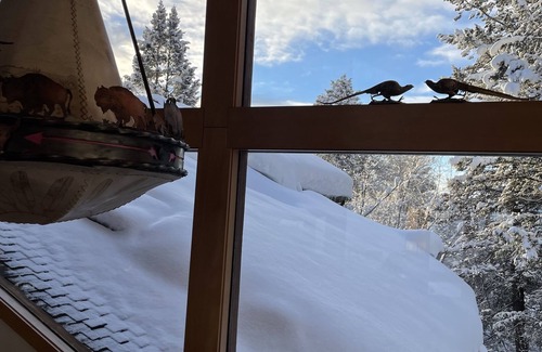 Teton Village House | 5 Bdrm Ski In-Ski Out Teton Village Home, Jackson Hole Mountain is our backyard