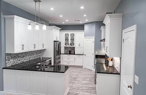 Indian Bayou House | 5 bedroom home with heated pool! Private fishing dock, boat dock, close to Gulf!