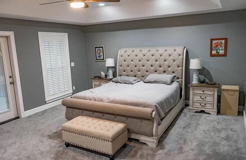 Indian Bayou House | 5 bedroom home with heated pool! Private fishing dock, boat dock, close to Gulf!