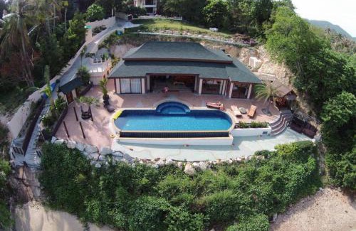 Hin Hong Villa | 5 Bedroom Seafront Villa Phangan SDV231-By Samui Dream Villas