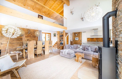 Saas-Fee Apartment | 5* duplex penthouse, close to the P1 car park