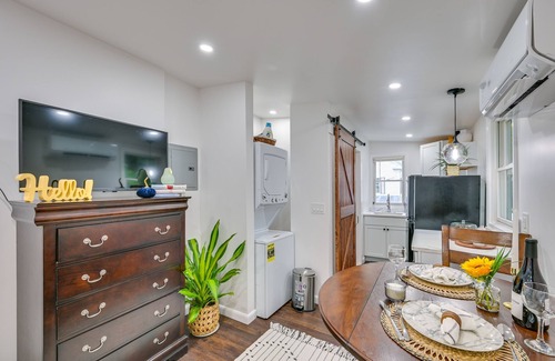 Danvers Apartment | 5 Mi to Salem: Furnished Patio at Danvers Studio!