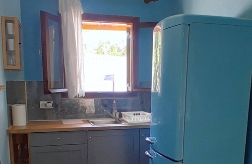 Katsarou Apartment | 5 min walk to the most popular & cheap Skiathos beach Trulos family apartment!