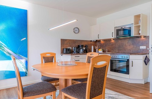 Muritz Apartment | 5-star Hafenperle vacation apartment in the Hafenresidenz with balcony