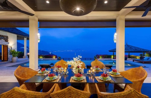 Lamai Villa | 5-Star traditional Rangsit Villa, 6-bedroom retreat with infinity pool and stunning views