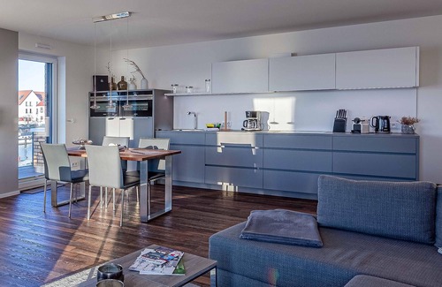 Muritz Apartment | 5-star vacation apartment Quartier Lounge in the harbor residence Waren (Müritz)