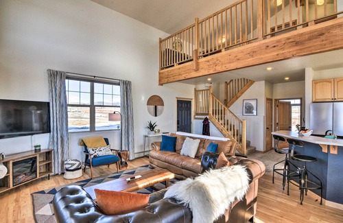 Fairplay House | 503 Mountain Loft w/Views: 1 Mi to Dwtn Fairplay!