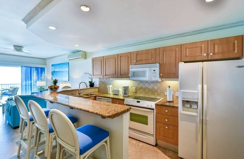 Oistins Condo | #503 Oceanview beachfront Maxwell Beach Villas