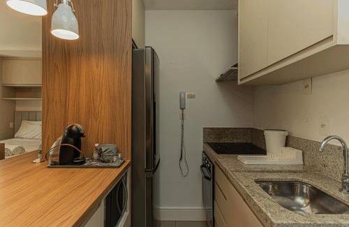Brooklin Paulista Apartment | 506B Habitarte - Priscila · Haven Loft - Aconchego, Piscina e Vaga no Brooklin