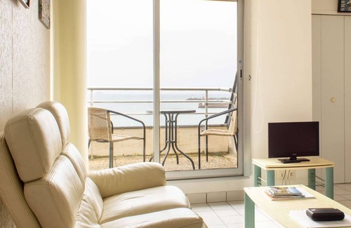Erquy Apartment | 509 - Studio with balcony and sea view on the top floor