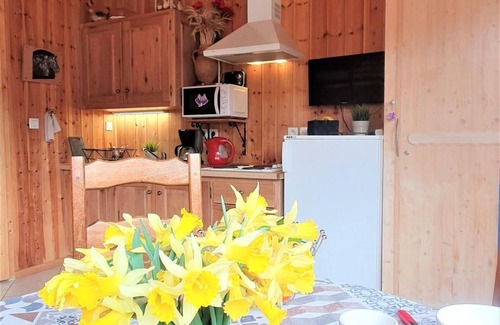 Saint-Etienne-en-Devoluy Apartment | 50m from ski slopes, Ground floor, tv, ski locker, 23m², Superdévoluy