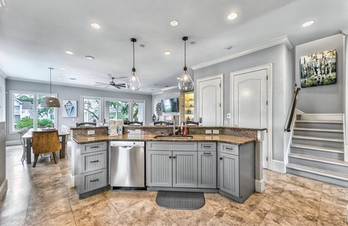 Folly Field House | 54 Sandcastle - Custom Luxury Home, Free Heated Pool, Elevator, Walk to Beach