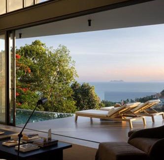 Koh Samui Villa | 5BR Luxury Seaview Designer Villa with Pool & Gym