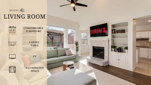 North Richland Hills House | 5BR Luxury Stay Dive into Pool & Theater Fun