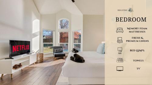 North Richland Hills House | 5BR Luxury Stay Dive into Pool & Theater Fun