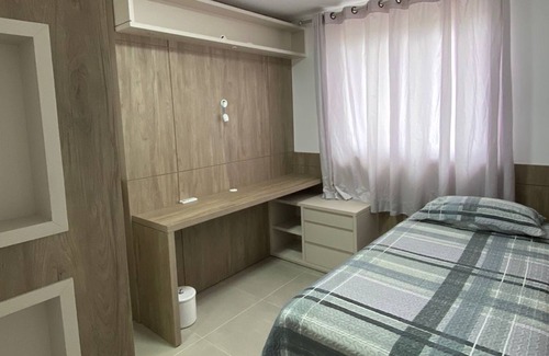 Gravata Apartment | 5km from Beto Carreiro World Park. 5min walk from Gravatá beach. .