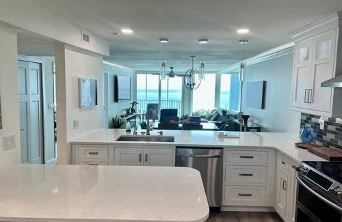 Gulfstream Beach Condo | 5th Fl, 2B 2Ba, Beachfront Condo, Renovated, Garage Parking, Pool, Sauna, Tennis